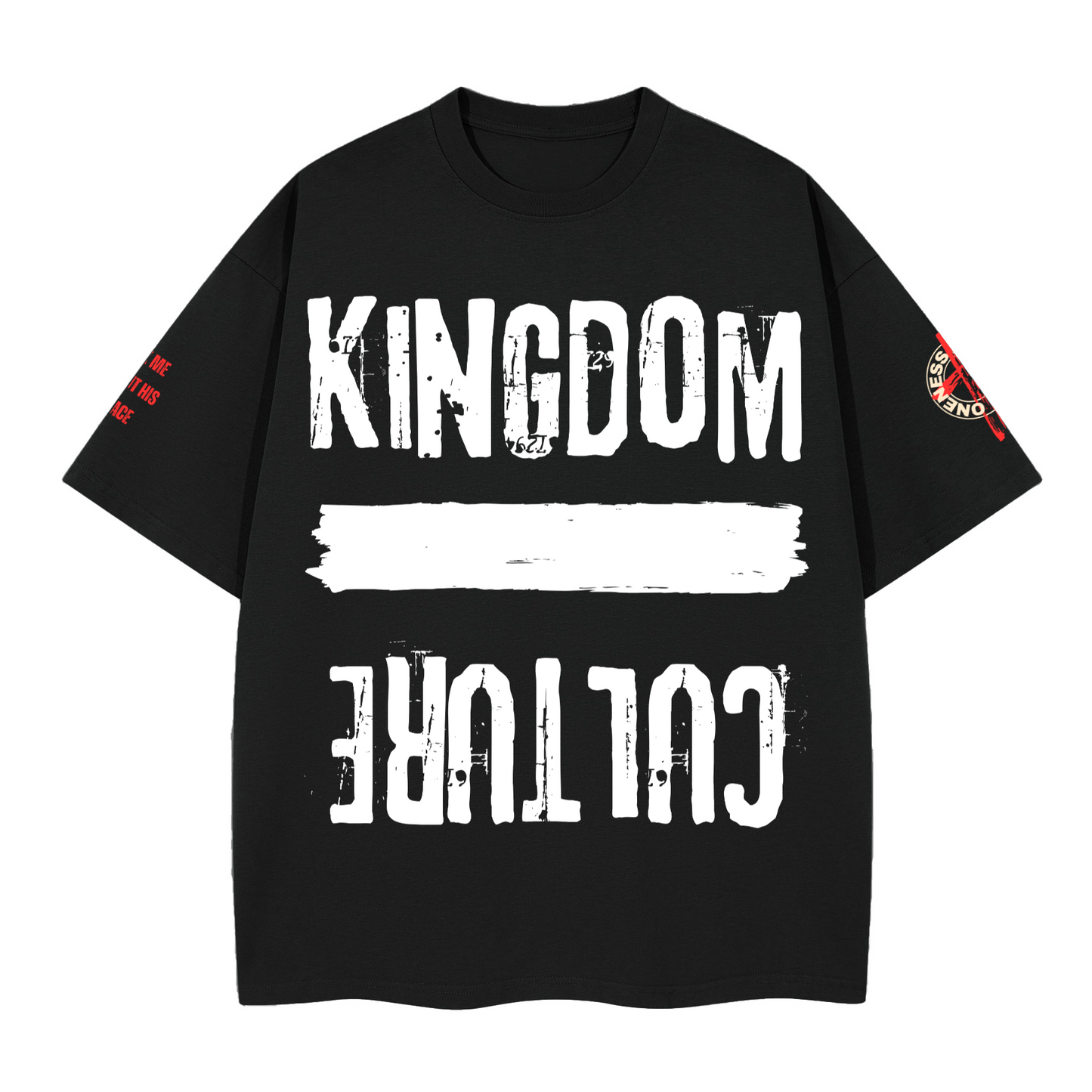 Kingdom over Culture/ Loose Boxy T-shirt