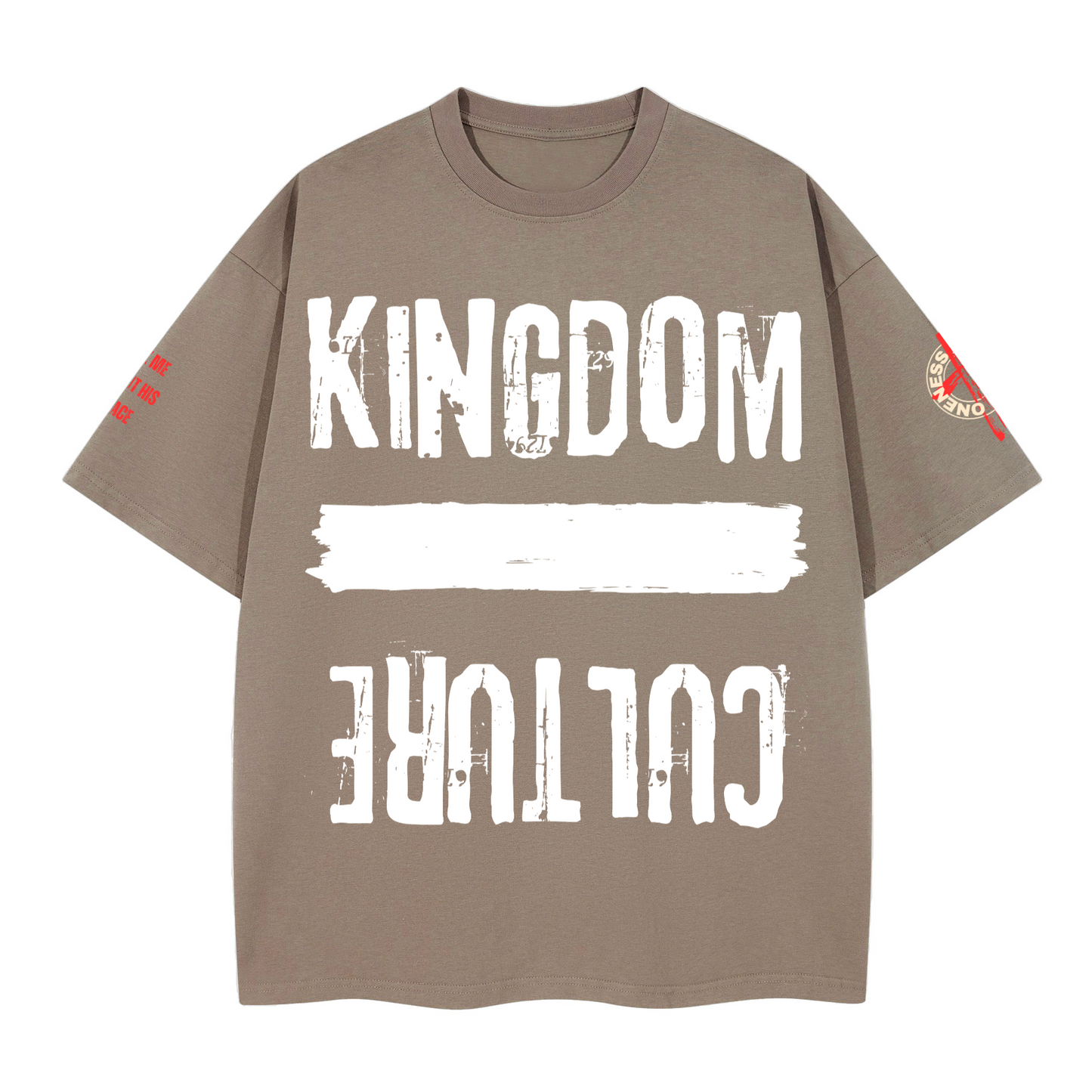 Kingdom over Culture/ Loose Boxy T-shirt