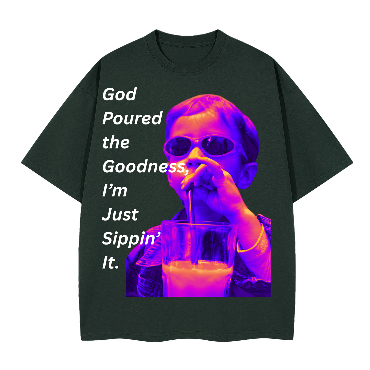 God Poured Goodness t-shirt