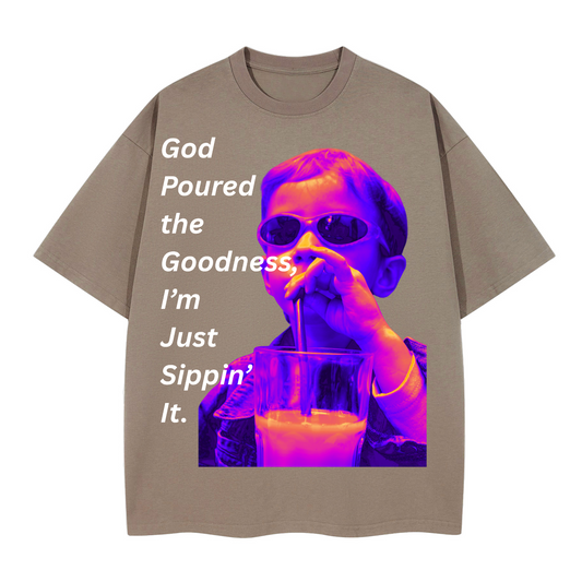 God Poured Goodness t-shirt