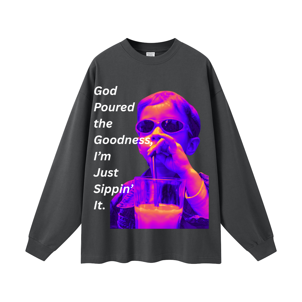 Sippin God's Goodness L/S