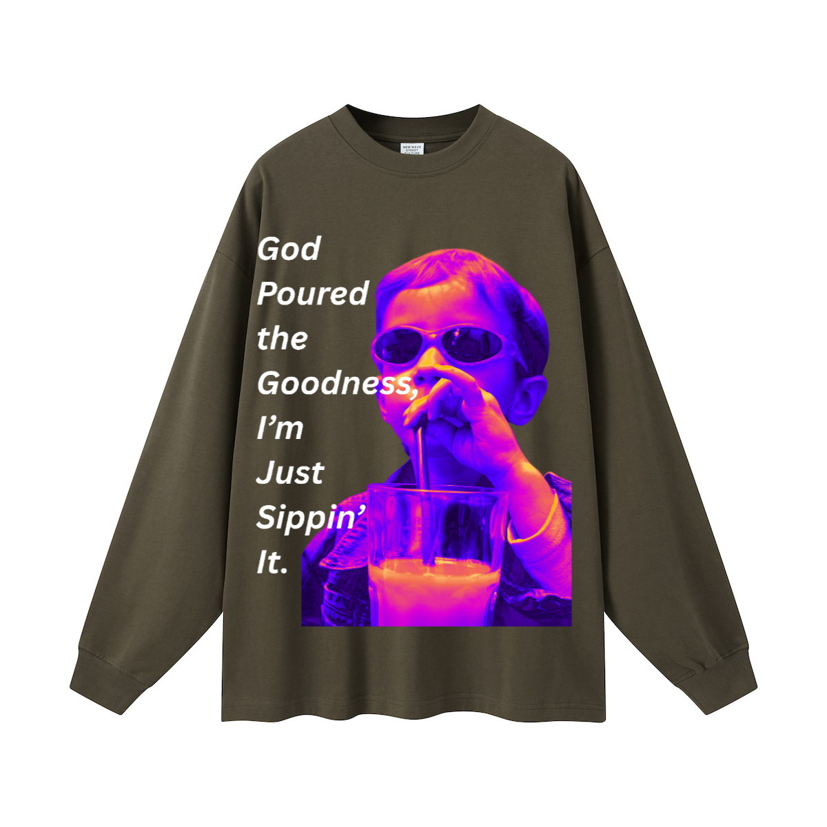 Sippin God's Goodness L/S