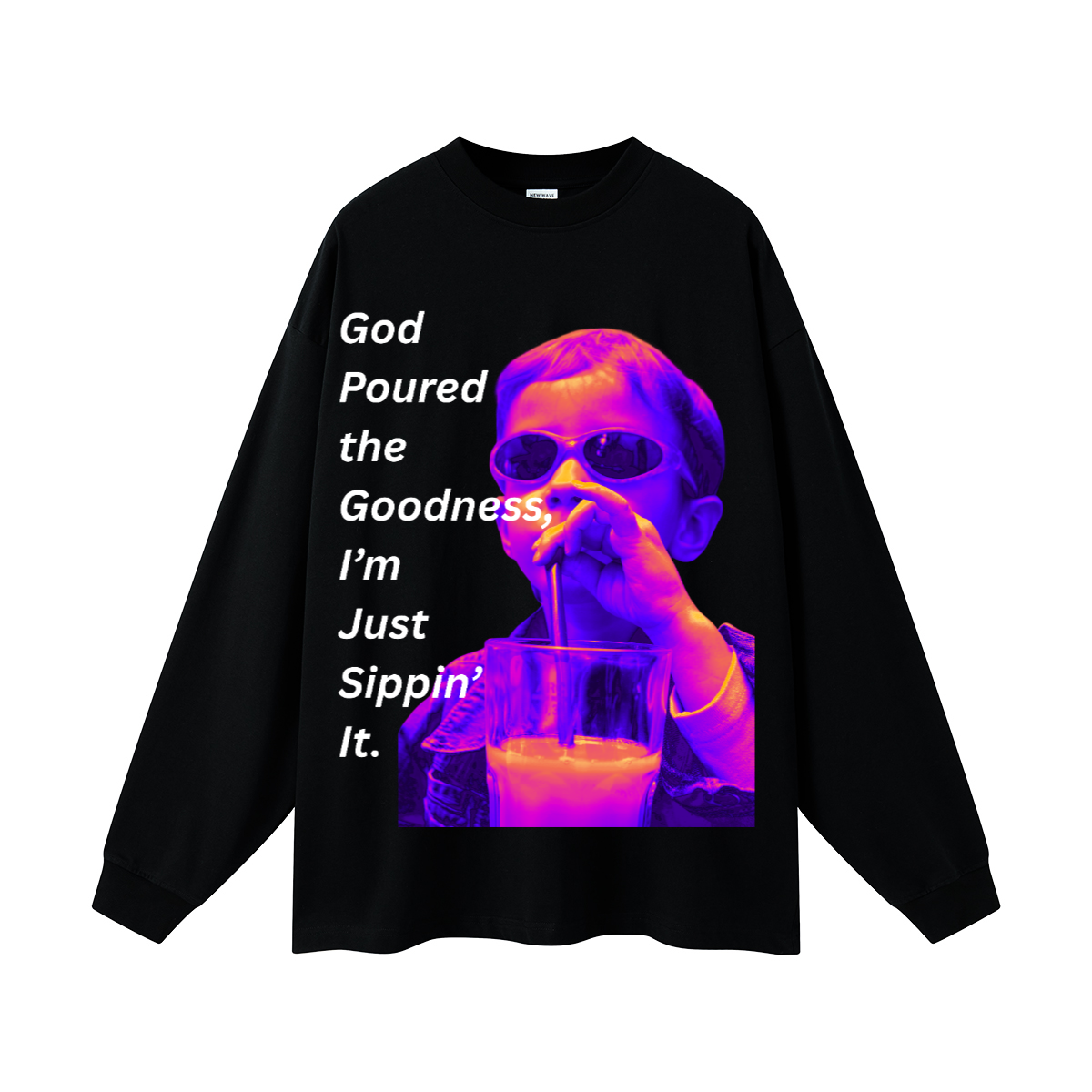 Sippin God's Goodness L/S