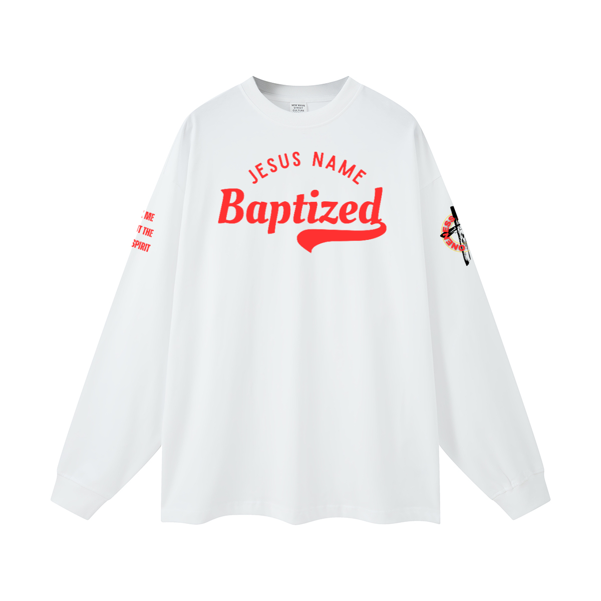Jesus Name Baptized l/s
