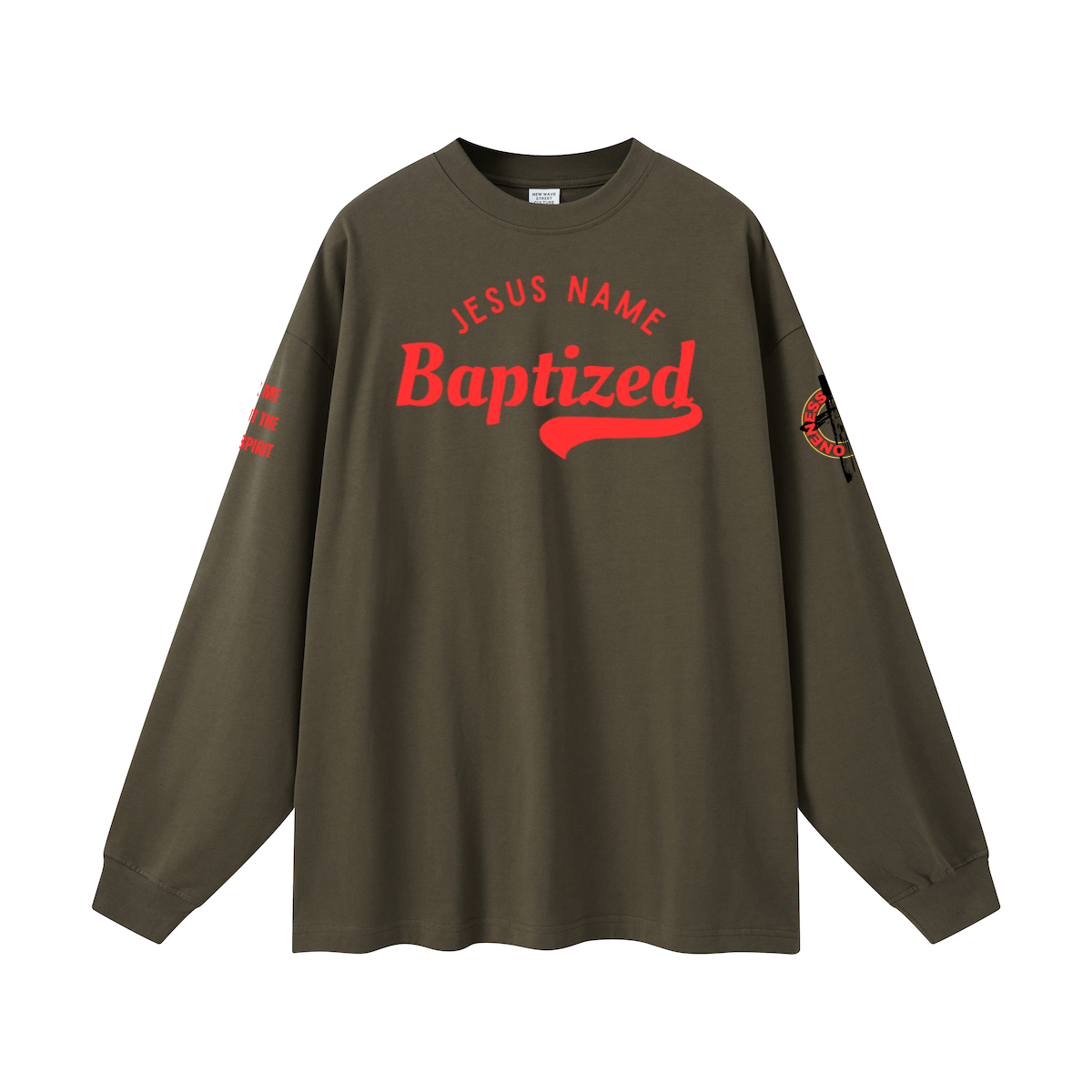 Jesus Name Baptized l/s
