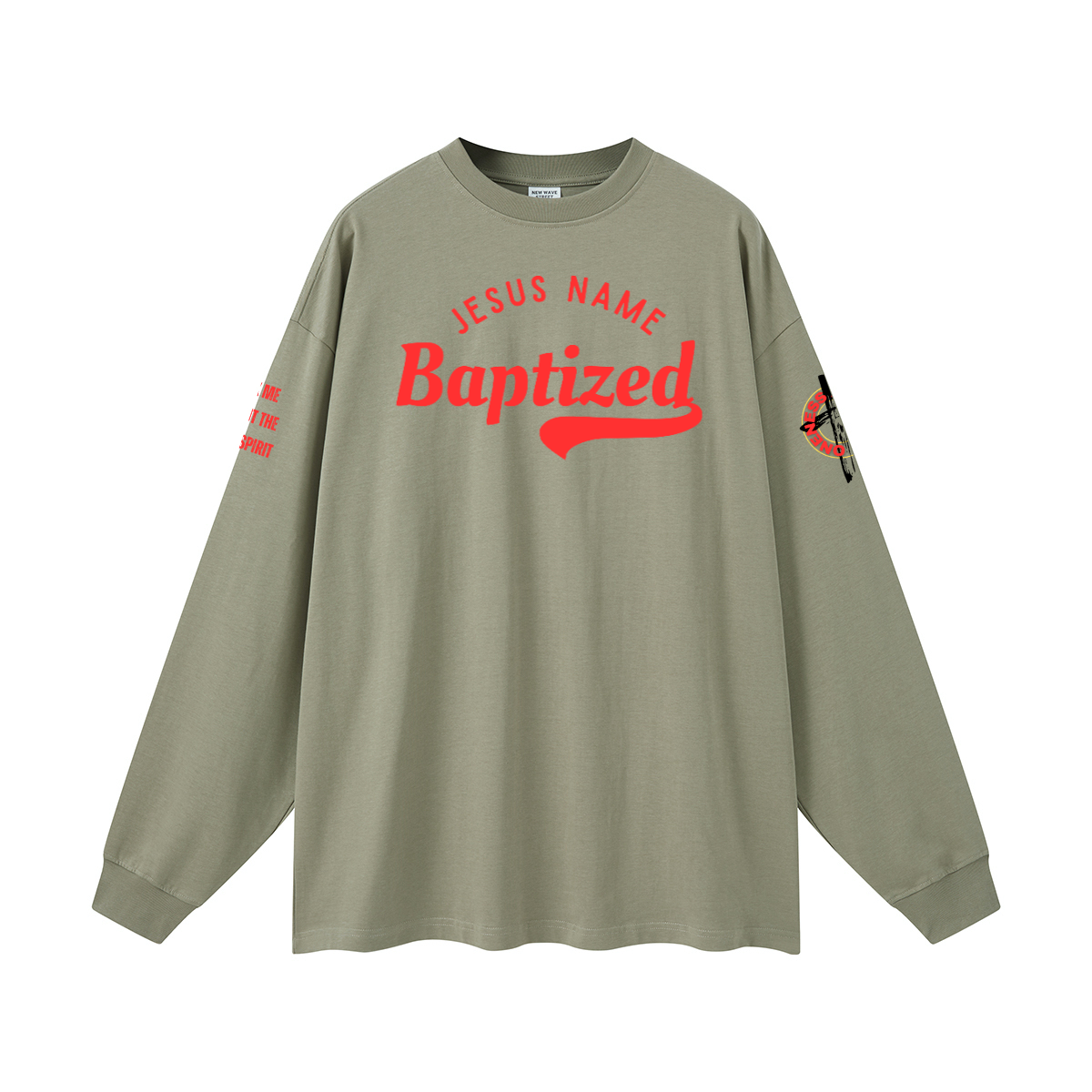Jesus Name Baptized l/s
