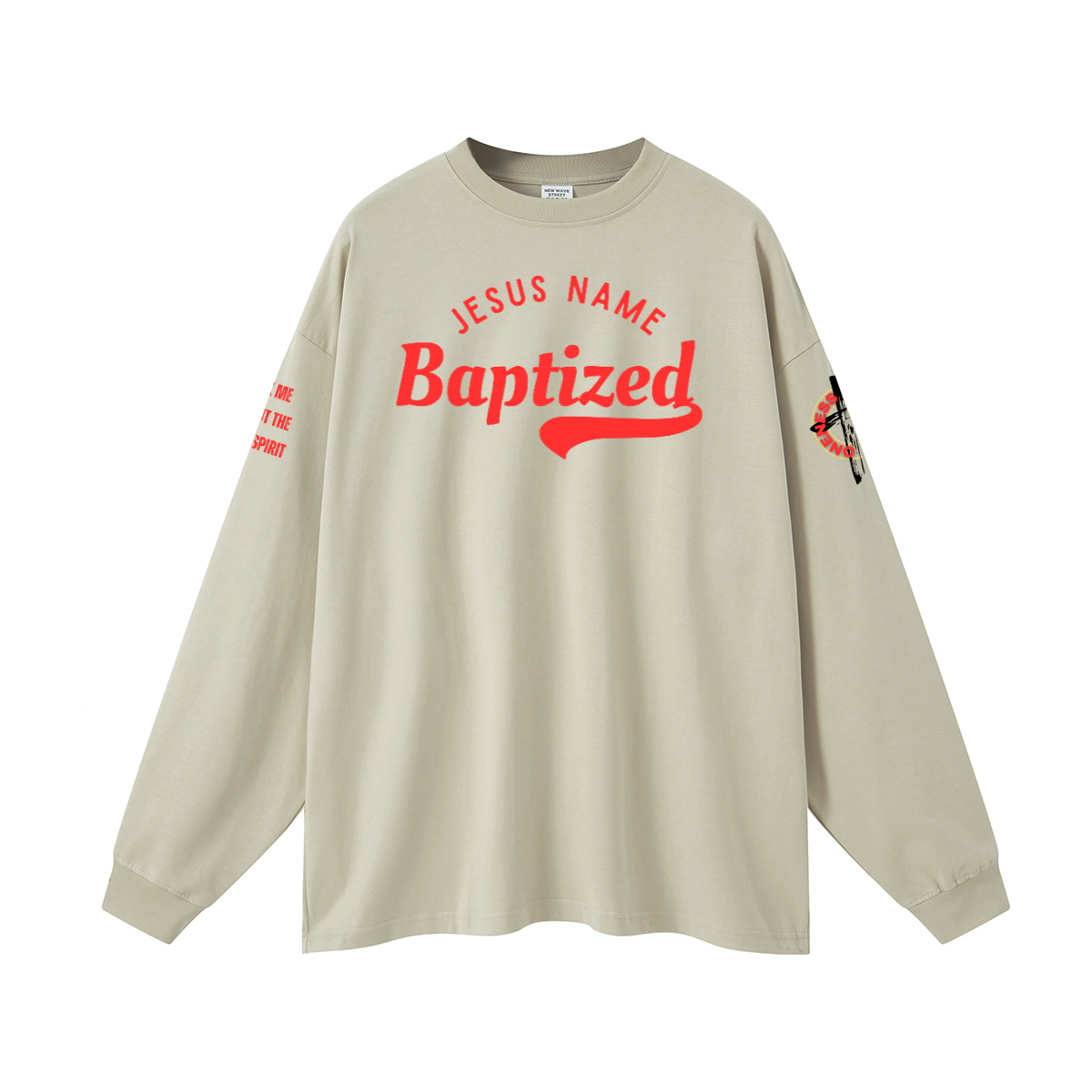 Jesus Name Baptized l/s