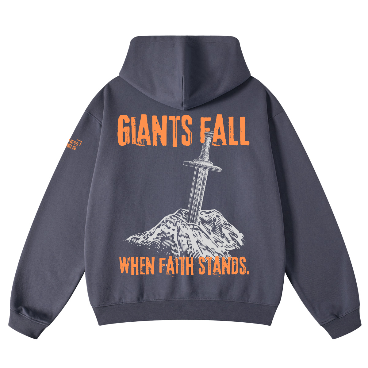 When Faith Stands Looped Hoodie