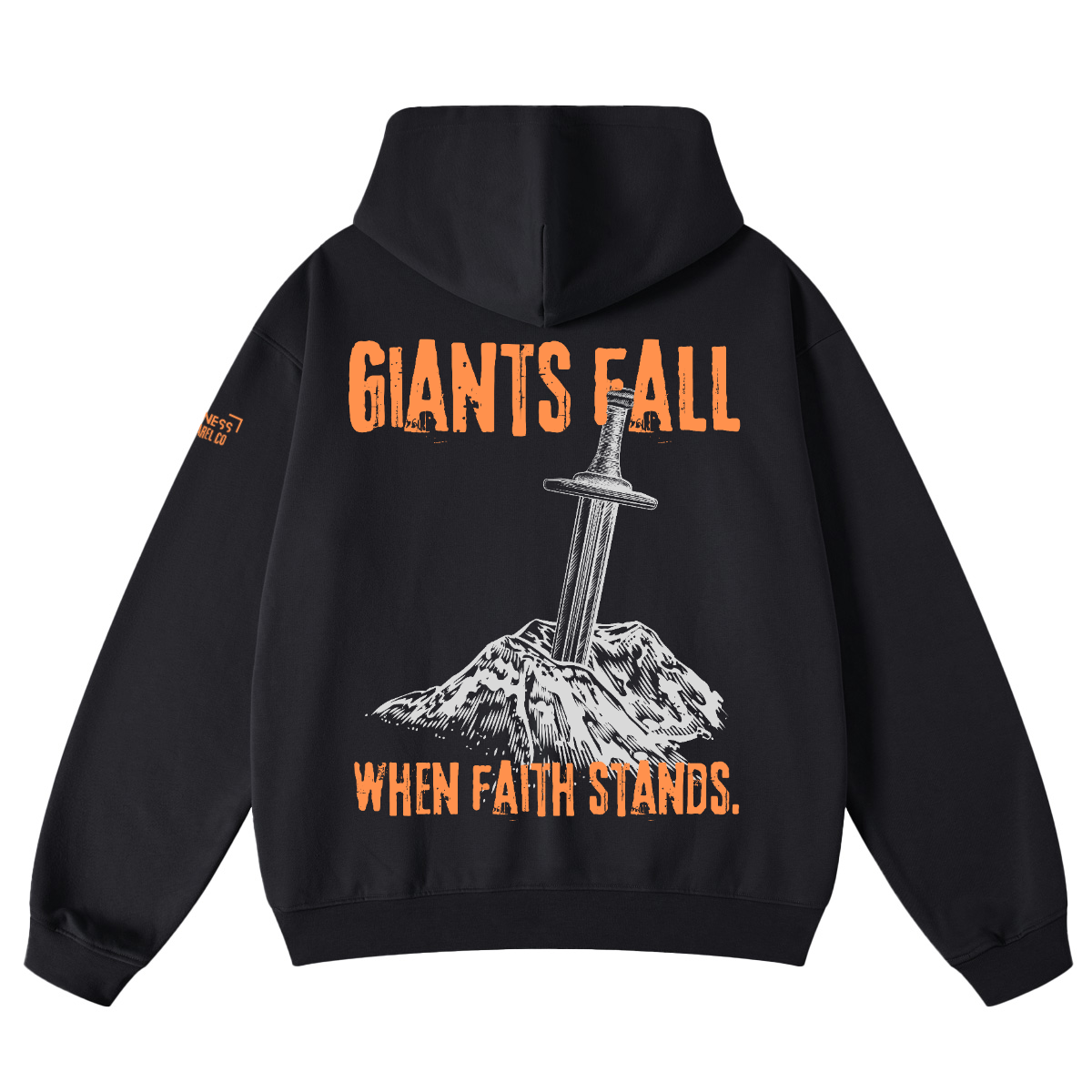 When Faith Stands Looped Hoodie
