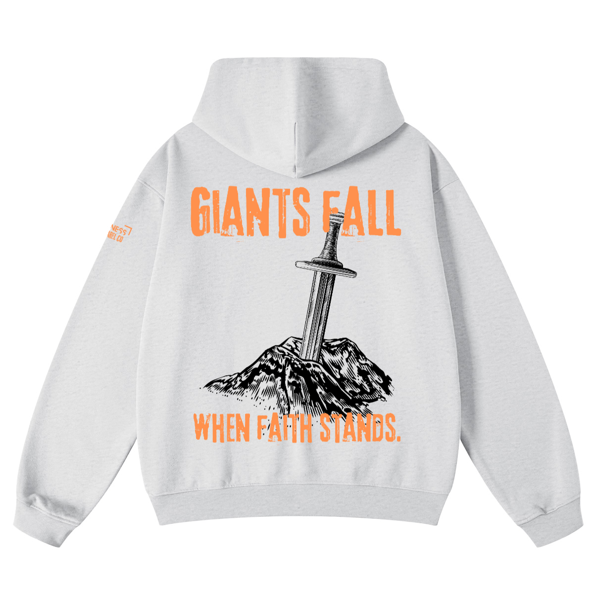 When Faith Stands Looped Hoodie