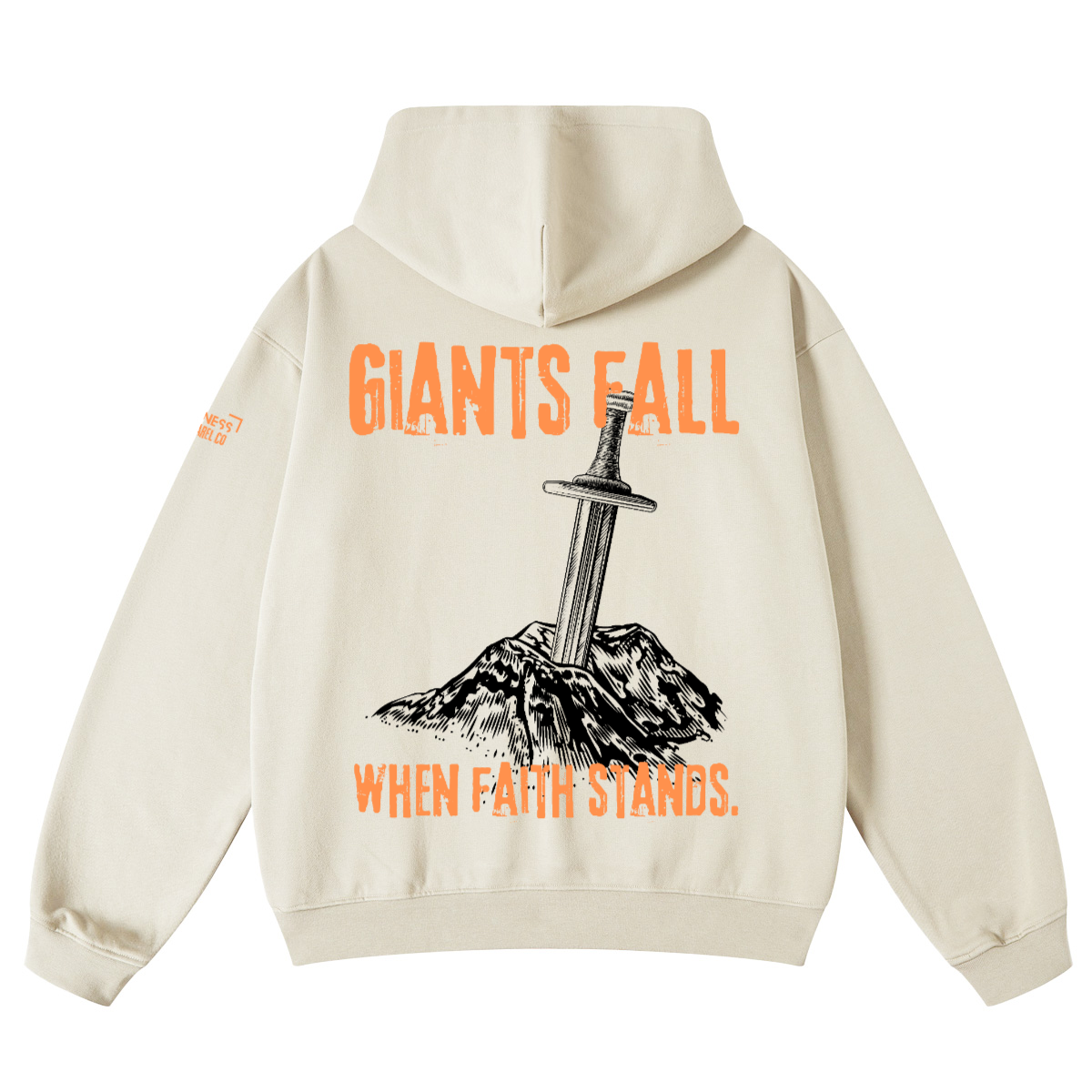 When Faith Stands Looped Hoodie