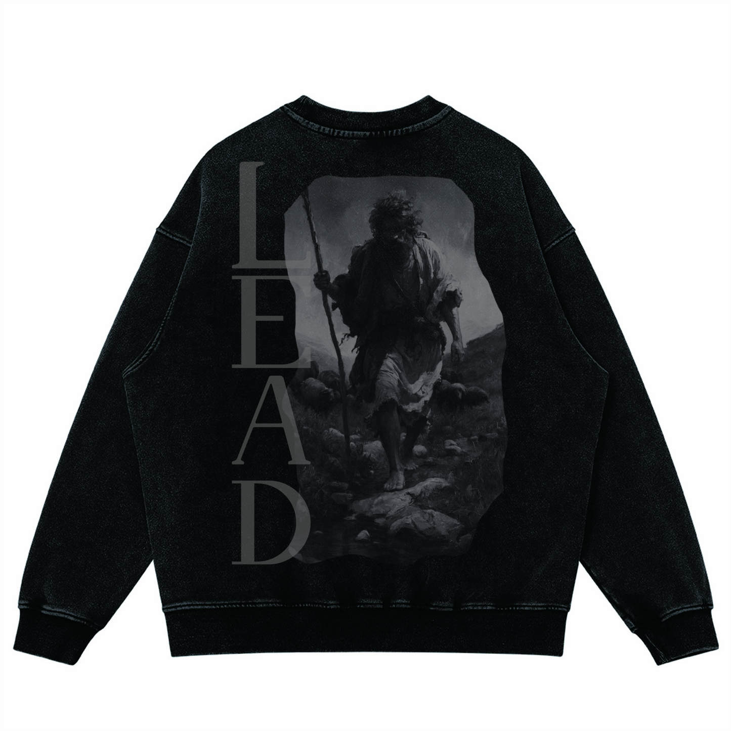 Leading the Way/ Oversized Faded Sweatshirt