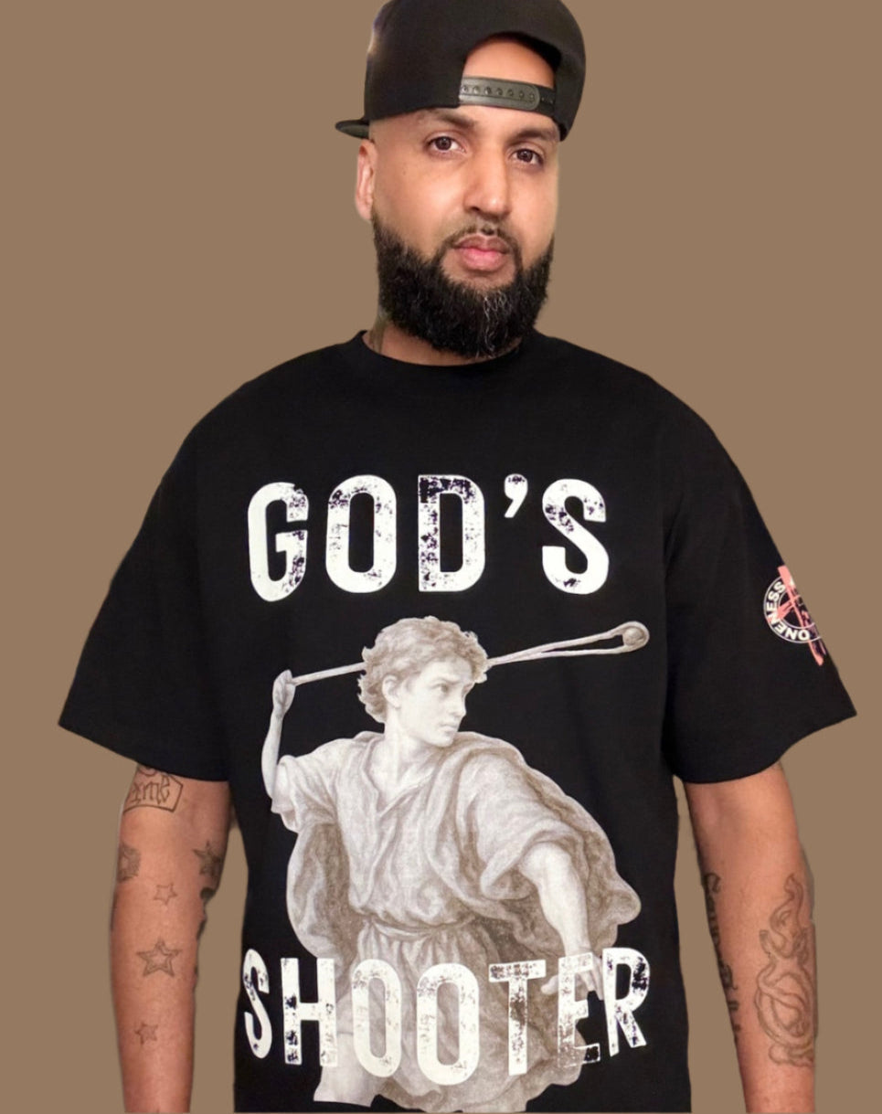 Backed by the King/ Loose Boxy T-shirt
