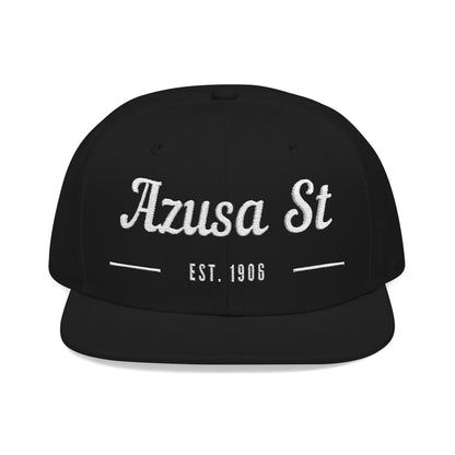 Azusa Street Embroidered Snap Back Hat