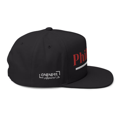 Phil 4:13 Embroidered Flat Bill Hat