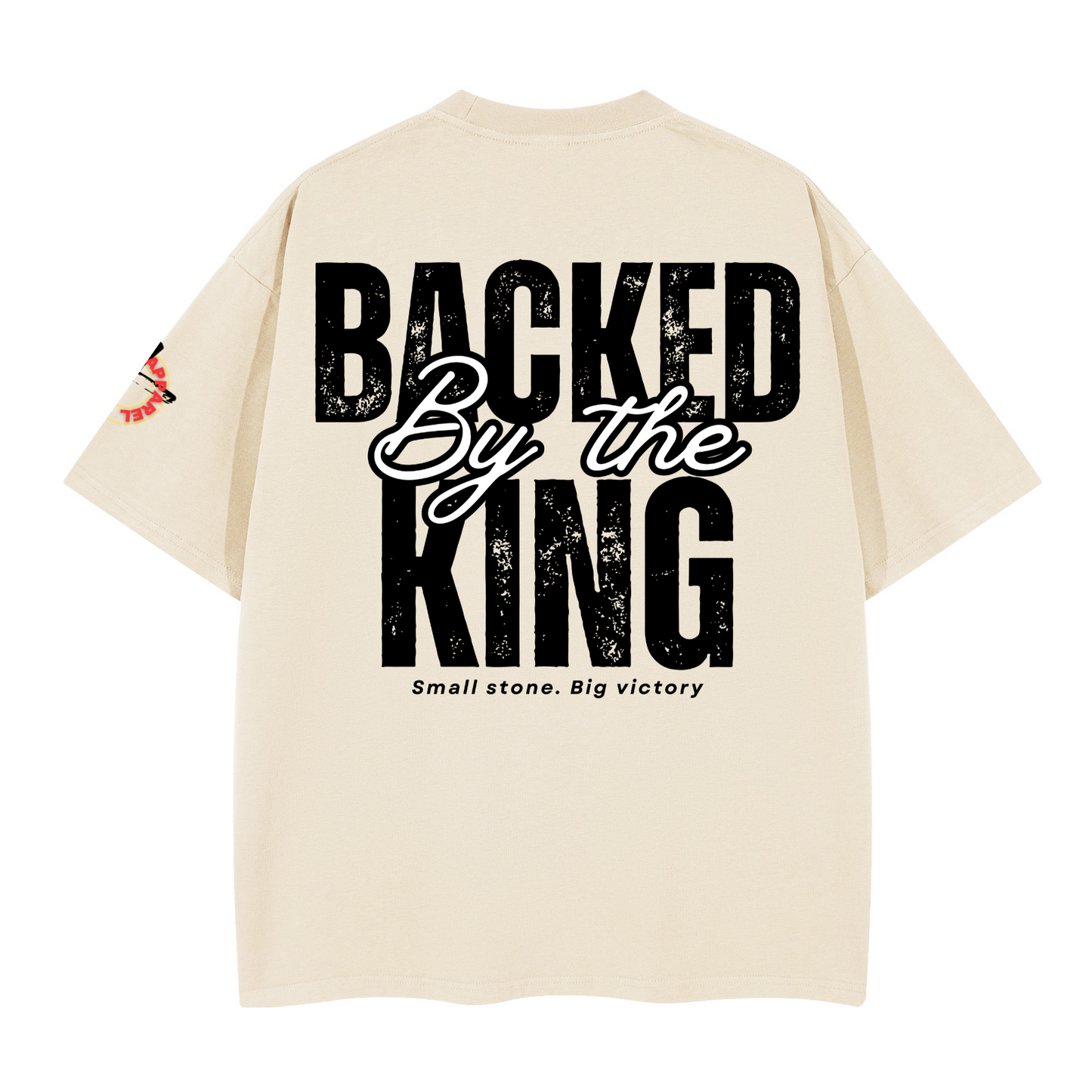 Backed by the King/ Loose Boxy T-shirt