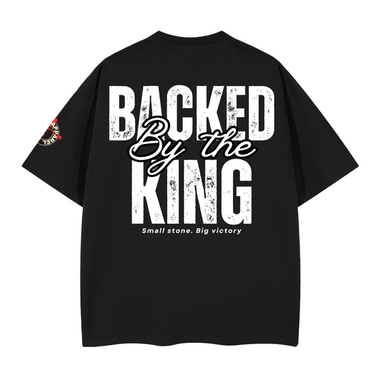 Backed by the King/ Loose Boxy T-shirt