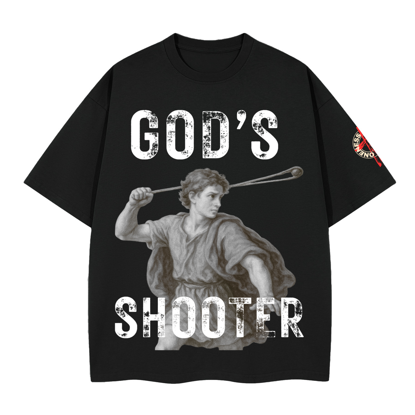 Backed by the King/ Loose Boxy T-shirt