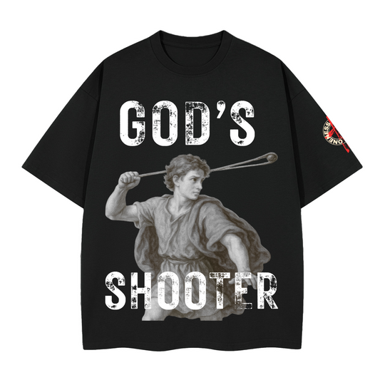 Backed by the King/ Loose Boxy T-shirt