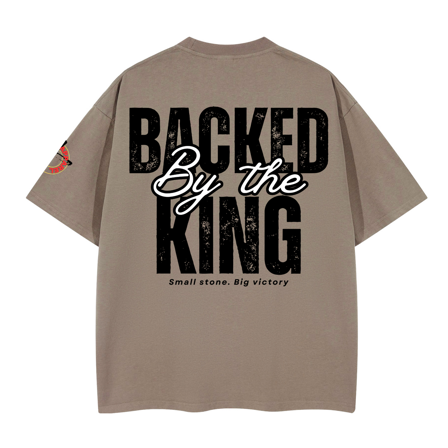 Backed by the King/ Loose Boxy T-shirt