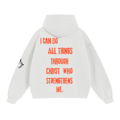 PHIL 4:13/ Oversize Boxy hoodie