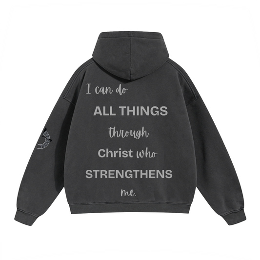 PHCH4V13/ Oversize Boxy Hoodie