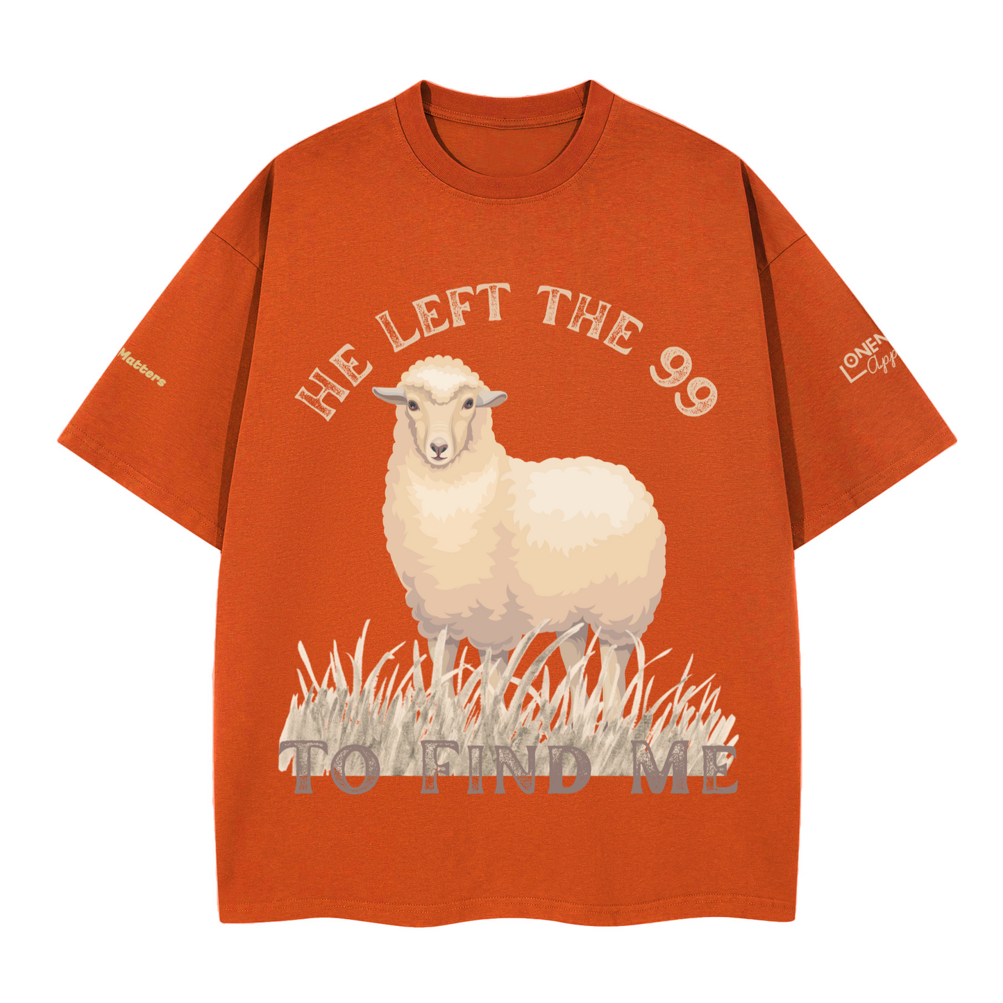 He Left the 99 T-shirt