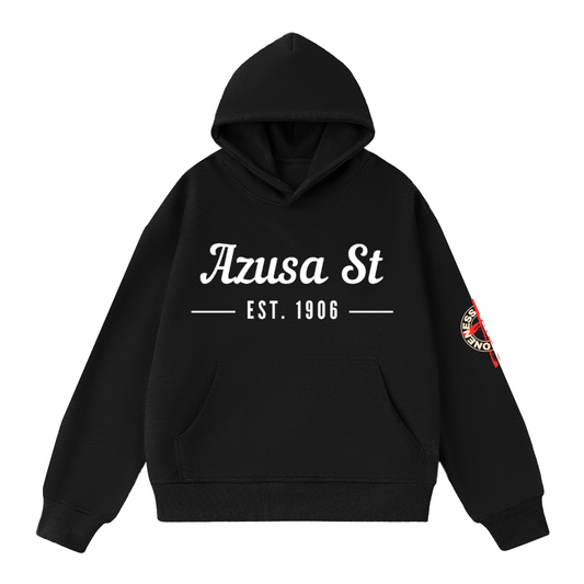 Azusa Street/ Oversize Cropped Hoodie