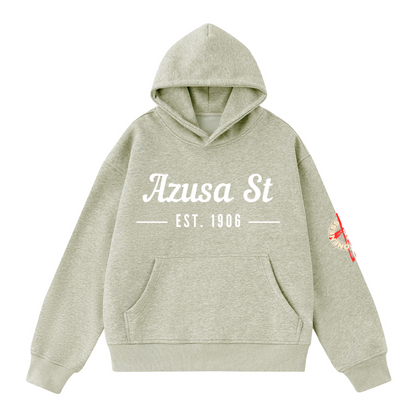 Azusa Street/ Oversize Cropped Hoodie