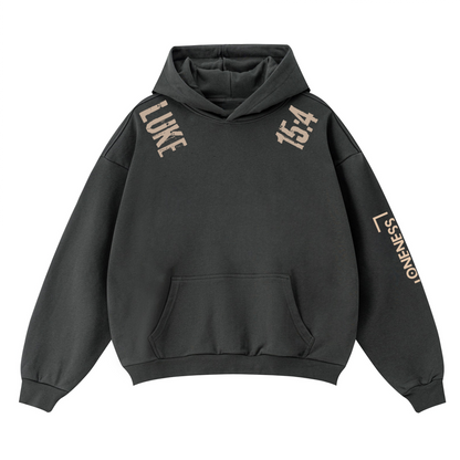 Luke 15:4/ Oversize Boxy Hoodie