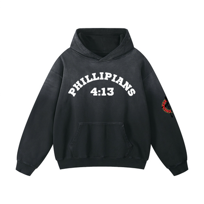Philippians 4:13/ Oversize Boxy Hoodie