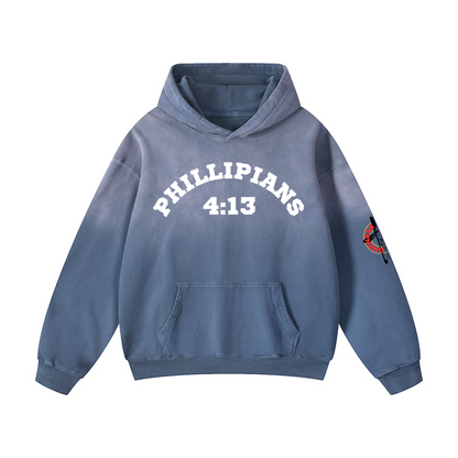 Philippians 4:13/ Oversize Boxy Hoodie