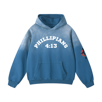 Philippians 4:13/ Oversize Boxy Hoodie