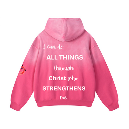 Philippians 4:13/ Oversize Boxy Hoodie