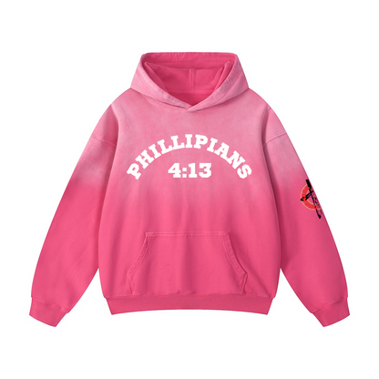 Philippians 4:13/ Oversize Boxy Hoodie