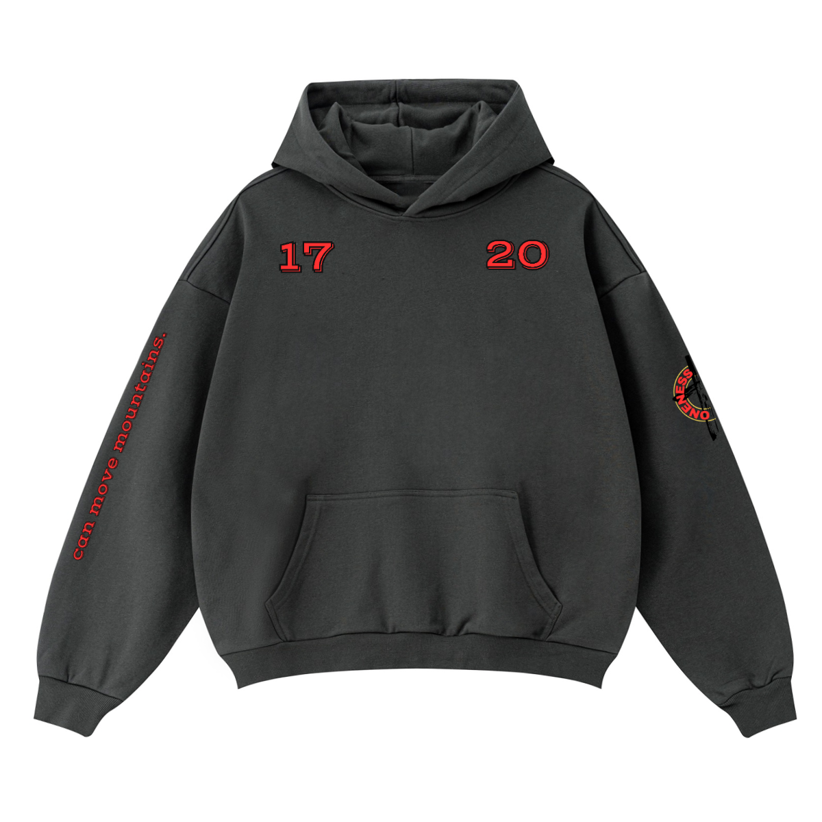 Faith of a Mustard Seed/ Oversize Boxy Hoodie