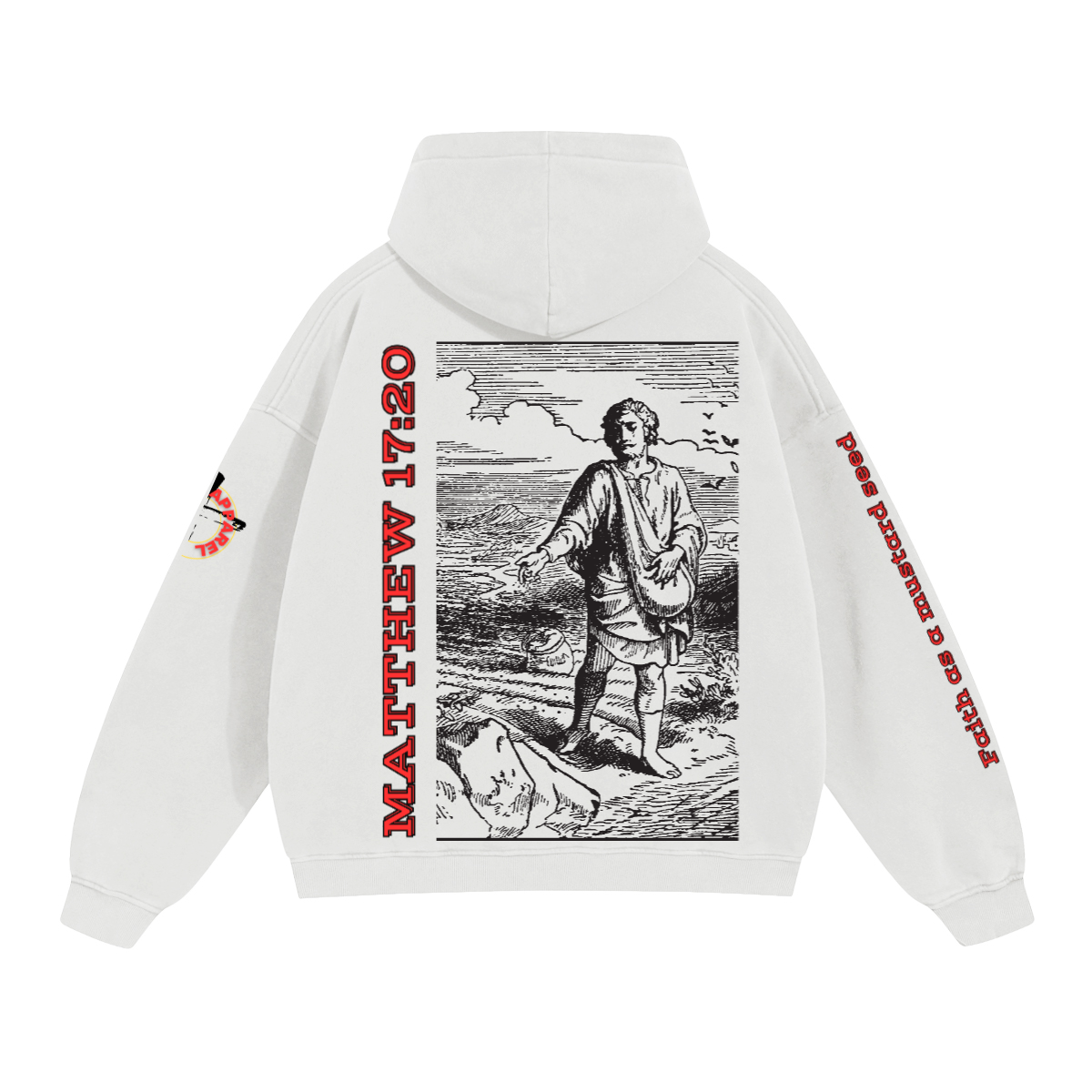 Faith of a Mustard Seed/ Oversize Boxy Hoodie