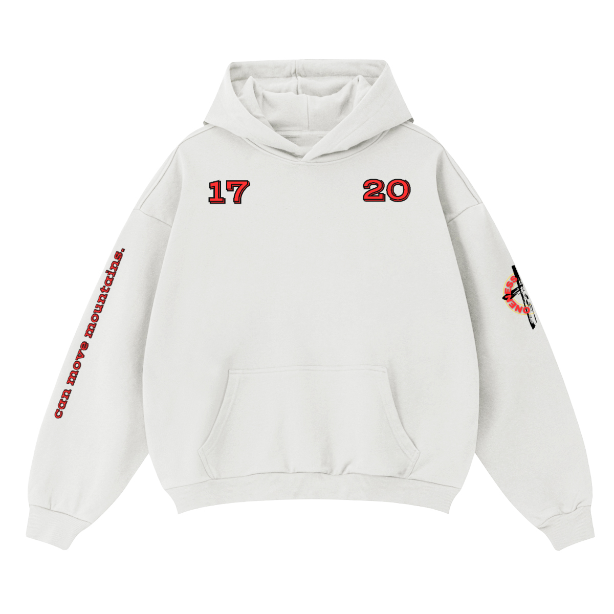 Faith of a Mustard Seed/ Oversize Boxy Hoodie