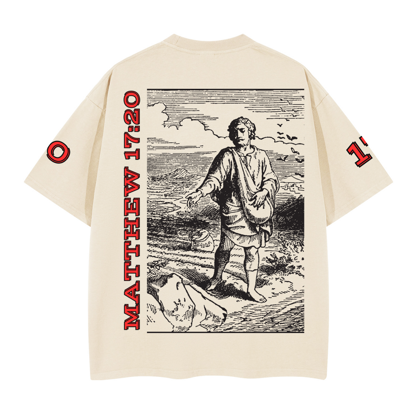 Faith of a Mustard Seed/ Loose Boxy T-shirt