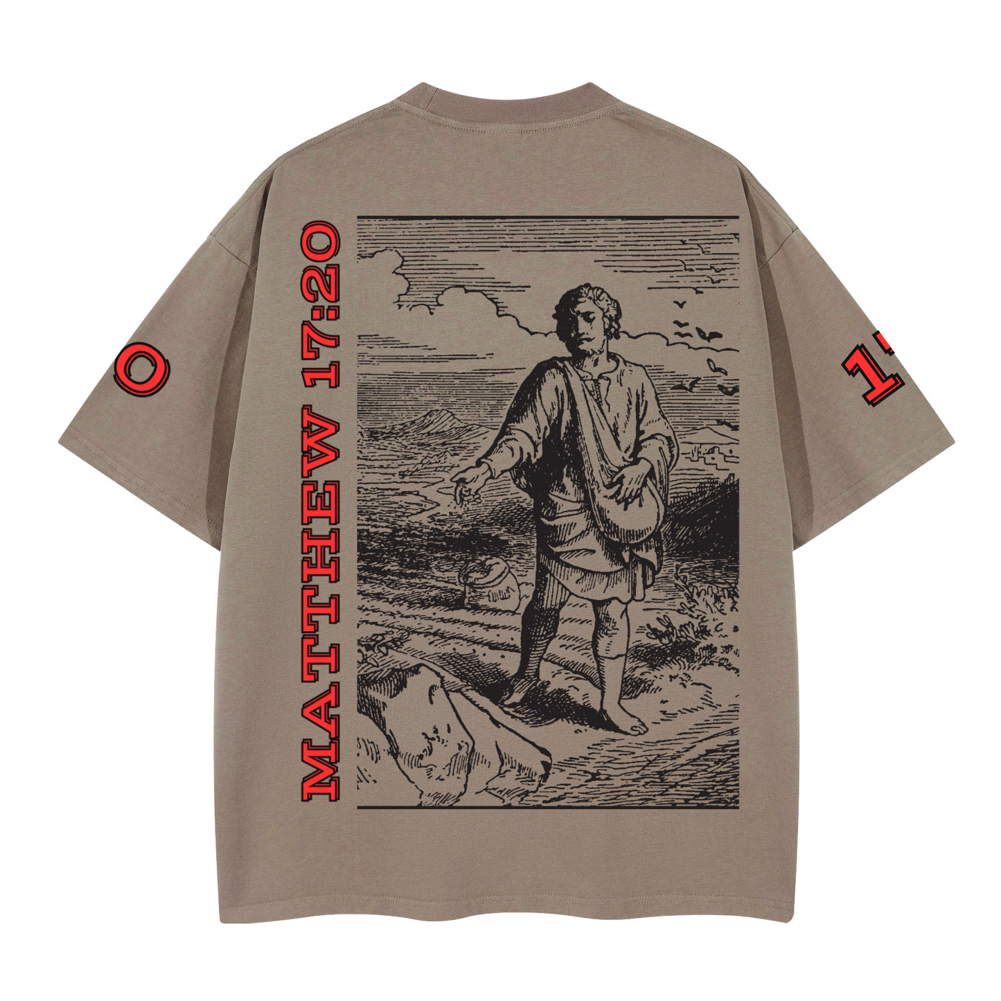 Faith of a Mustard Seed/ Loose Boxy T-shirt