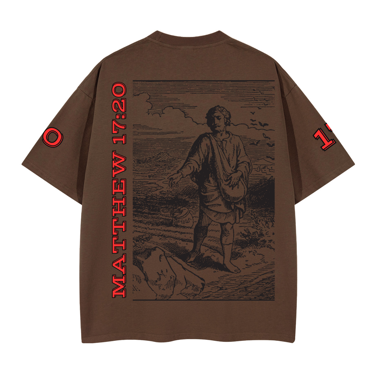 Faith of a Mustard Seed/ Loose Boxy T-shirt