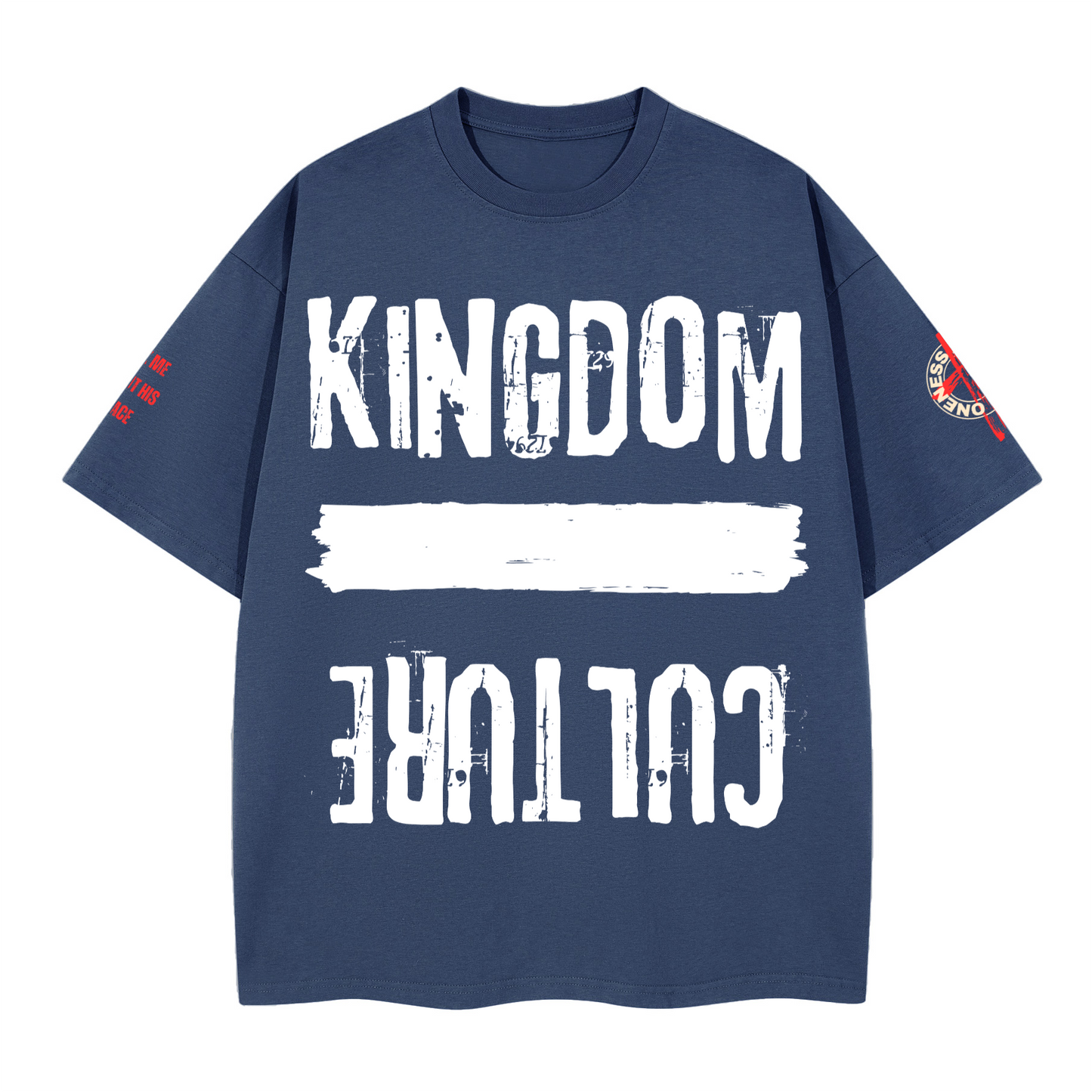 Kingdom over Culture/ Loose Boxy T-shirt