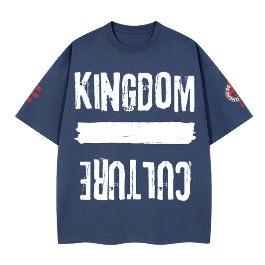 Kingdom over Culture/ Loose Boxy T-shirt
