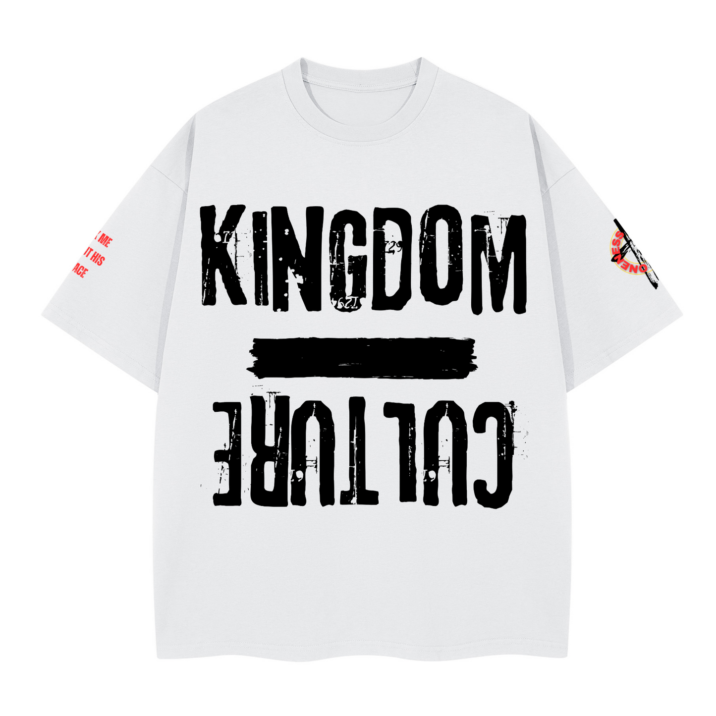 Kingdom over Culture/ Loose Boxy T-shirt