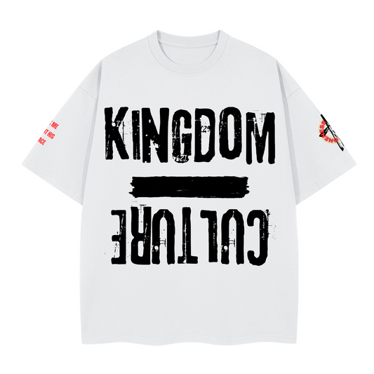 Kingdom over Culture/ Loose Boxy T-shirt