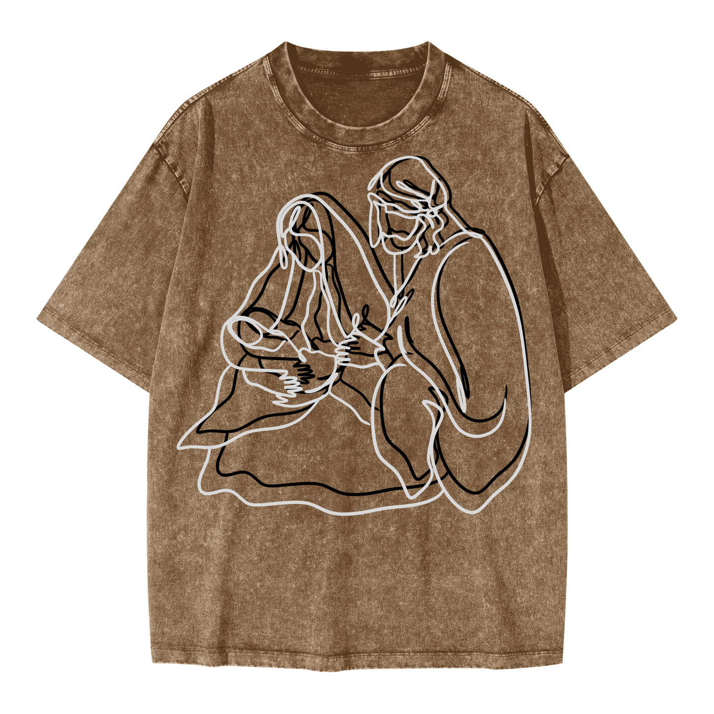 Mary & Joseph Oversized Snow Wash T-shirt