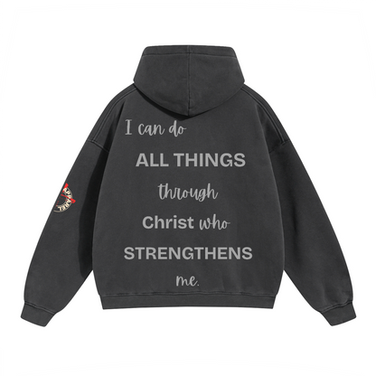 Philippians 4:13/ Boxy Hoodie