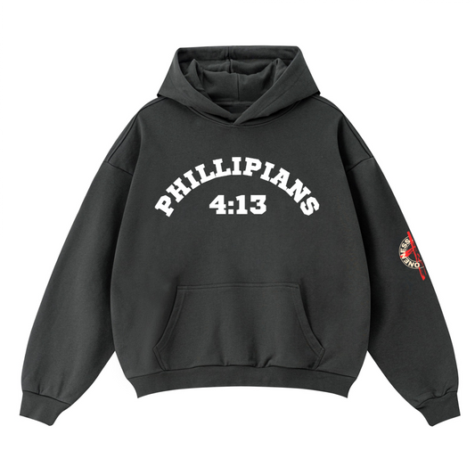 Philippians 4:13/ Boxy Hoodie