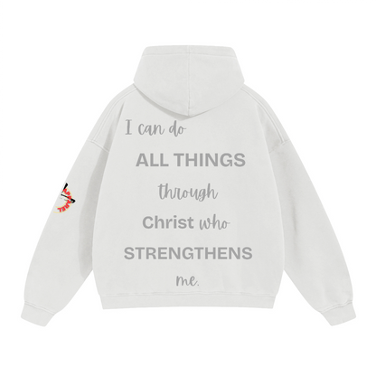 Philippians 4:13/ Boxy Hoodie