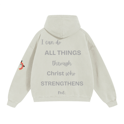 Philippians 4:13/ Boxy Hoodie